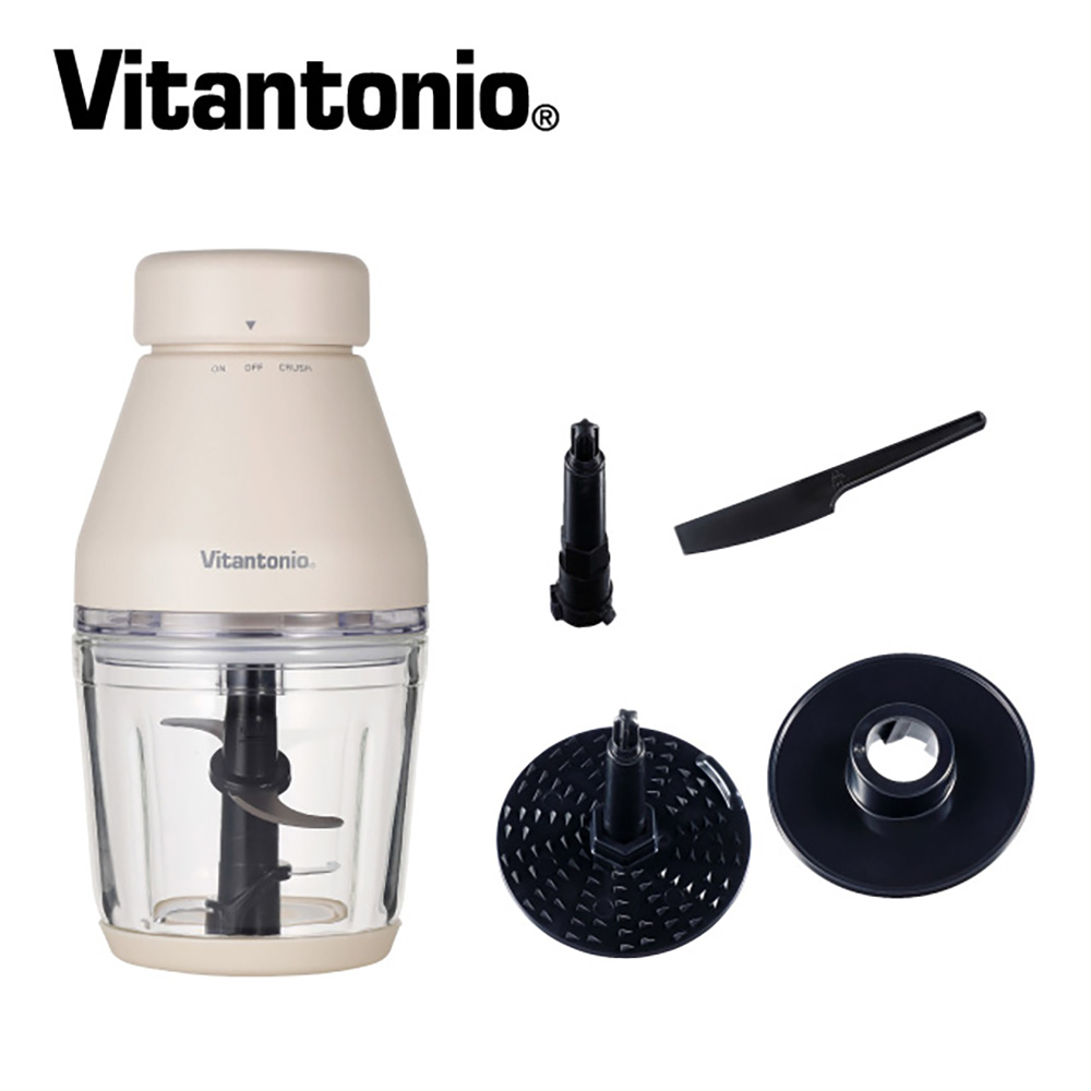 【Vitantonio】多功能食物調理機 VCR-30B-I(奶油白)