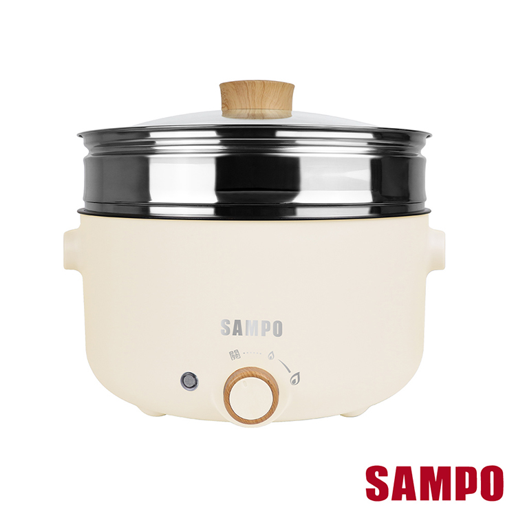 聲寶SAMPO 5L日式多功能蒸煮料理鍋TQ-B20502CL