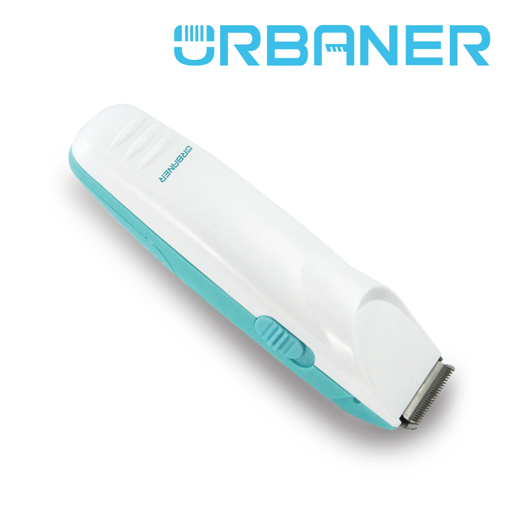 urbaner奧本臺灣製電池式家用電動理髮器MB-034 水湖藍