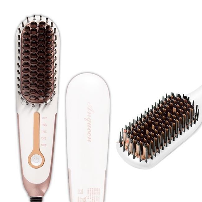 Anqueen 安晴 ANQUEEN 溫控帶線魔髮造型梳型號QA-N17B