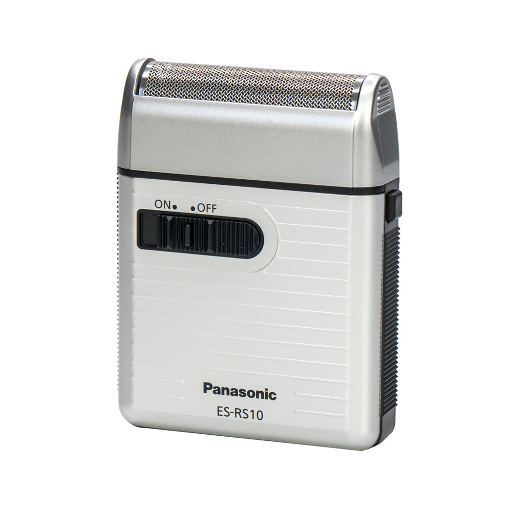 【Panasonic 國際牌】日本製 迷你便攜式電動刮鬍刀-銀(電池款 附清潔刷)