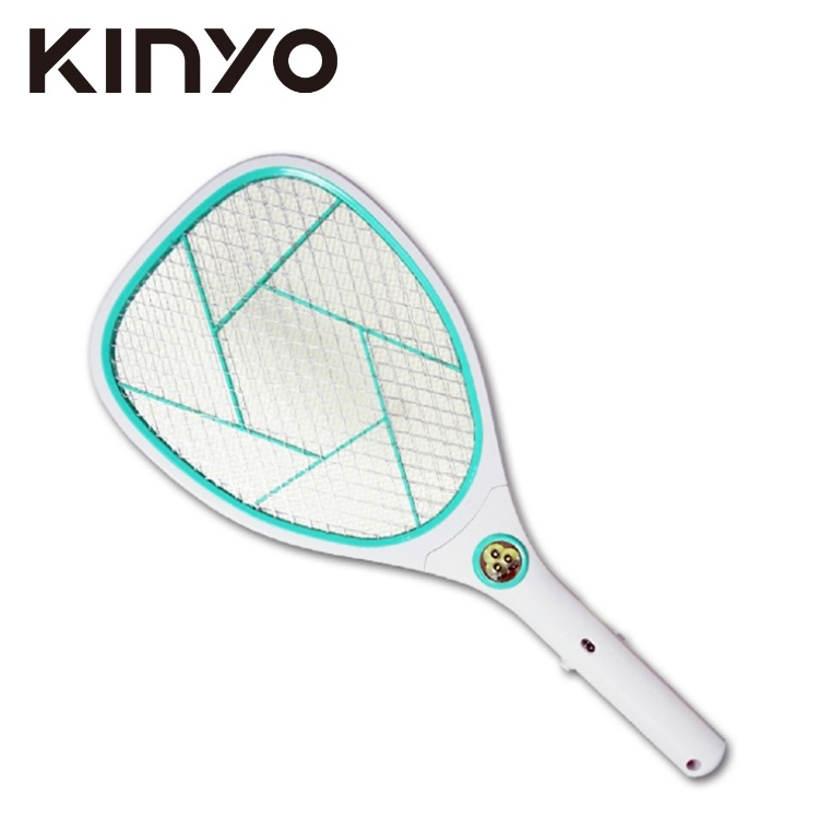 KINYO鋰電池USB直充式照明電蚊拍CM2233