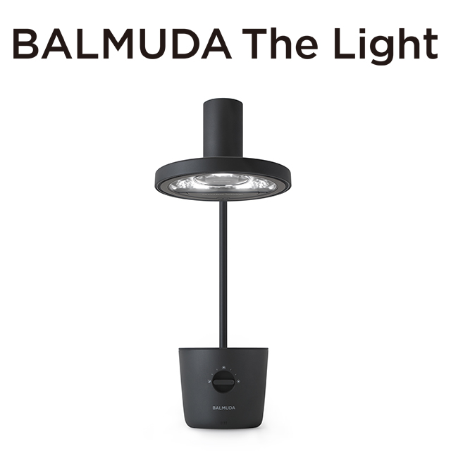 BALMUDA The Light 太陽光LED檯燈(黑)