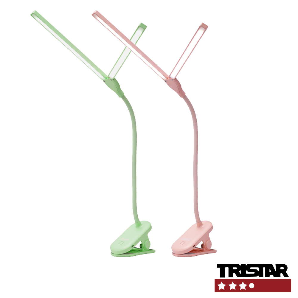TRISTAR三星雙頭護眼桌夾燈 TS-L011 (2色可選)