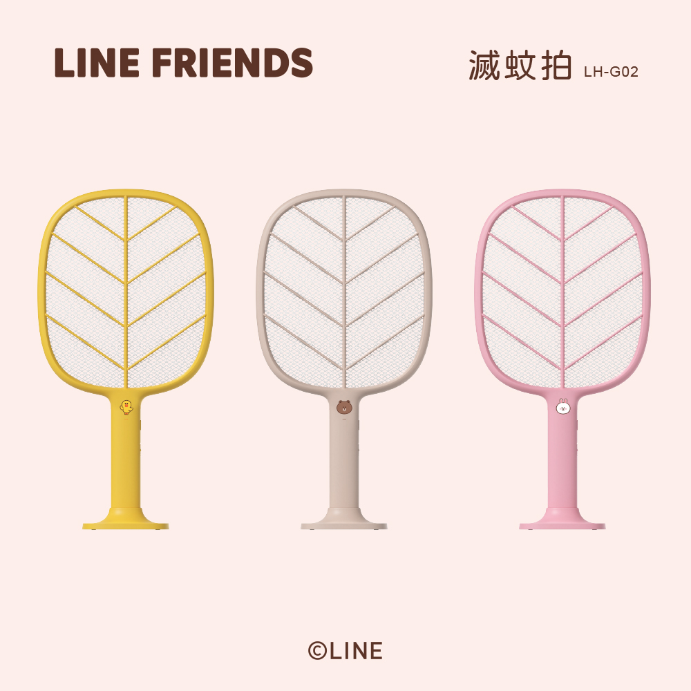 LINE friends 滅蚊拍 LH-G02 brown 熊大