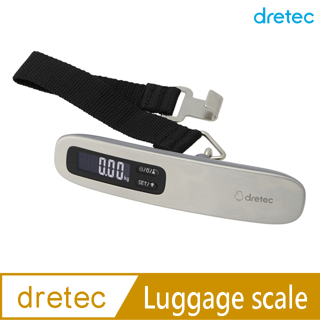 【DRETEC】日本 Dretec Luggage scale 背光式電子行李秤 LS-110