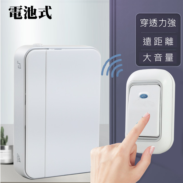 電池式智慧無線數位緊急看護門鈴 D-300