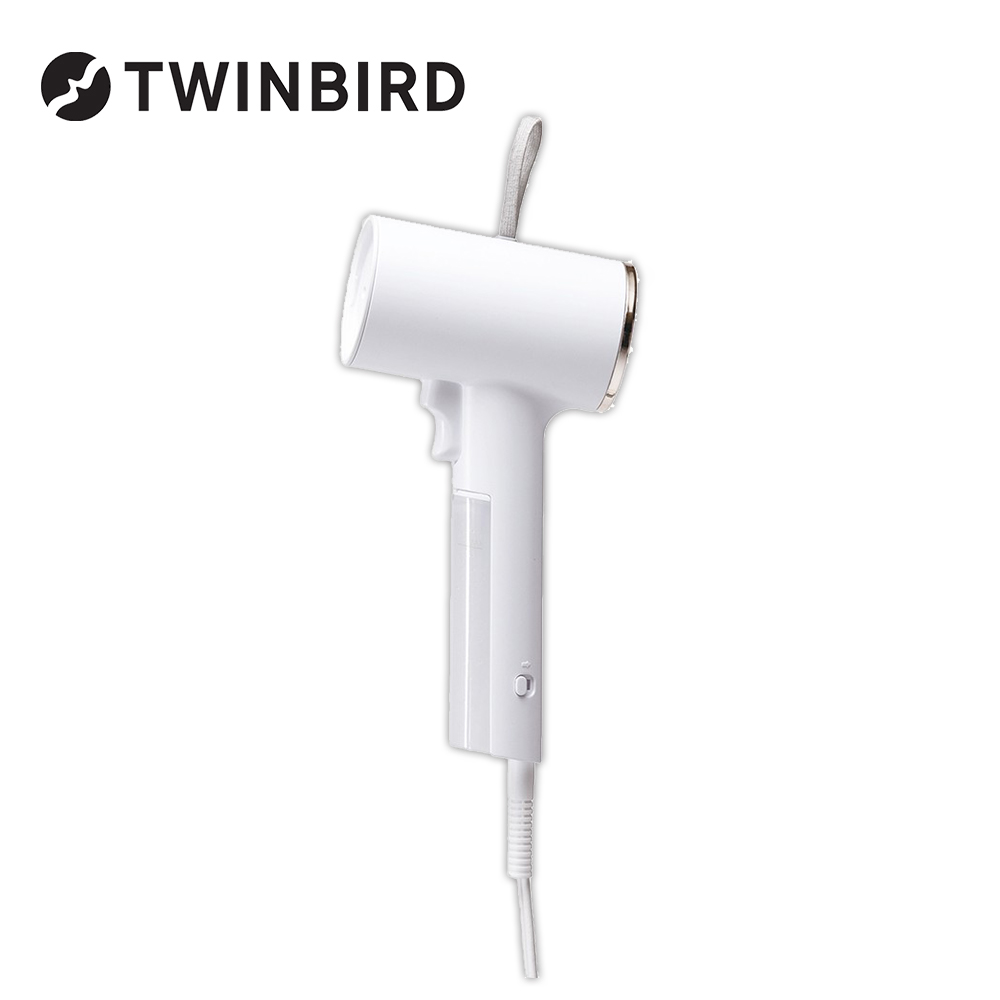 日本TWINBIRD-美型蒸氣掛燙機(白)TB-G006TWW