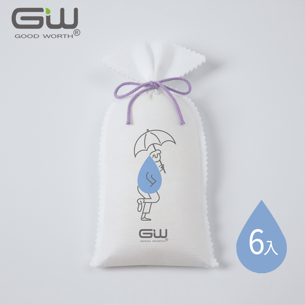 GW水玻璃永久除濕袋(中) 150g (六入)