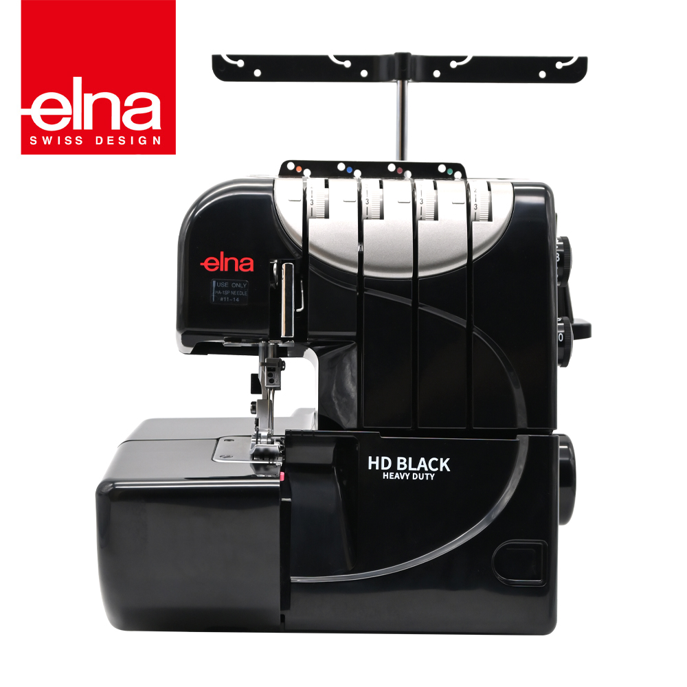 elna 瑞士 黑天鵝拷克機 HD BLACK