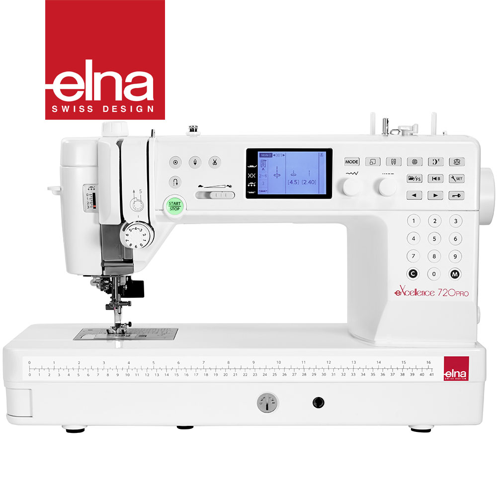 瑞士 elna 電腦縫紉機 eXcellence720PRO