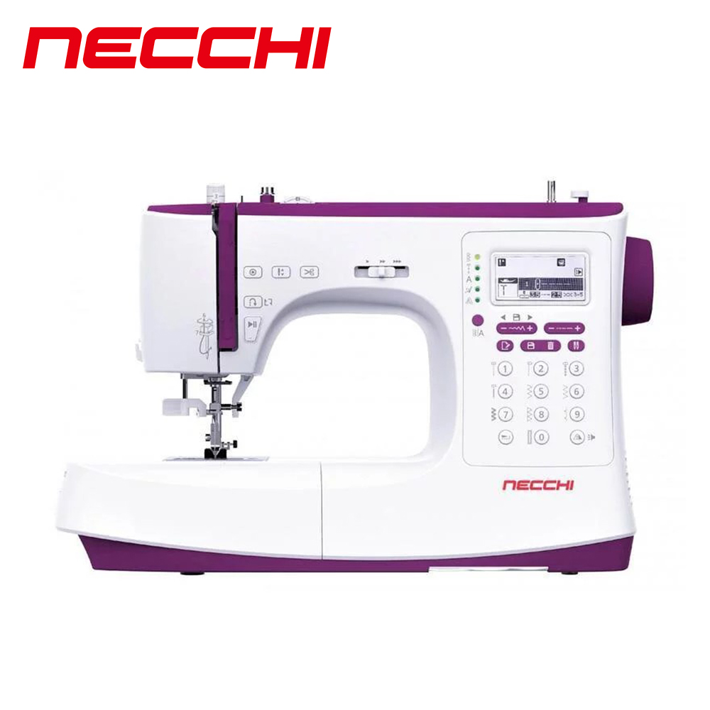 【NECCHI】按鍵式電腦縫紉機 NC-204D