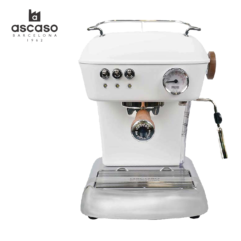 《ascaso》Dream 核桃木白 義式半自動玩家型咖啡機