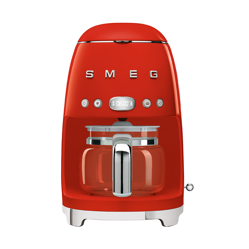 【SMEG】義大利濾滴式咖啡機-魅惑紅