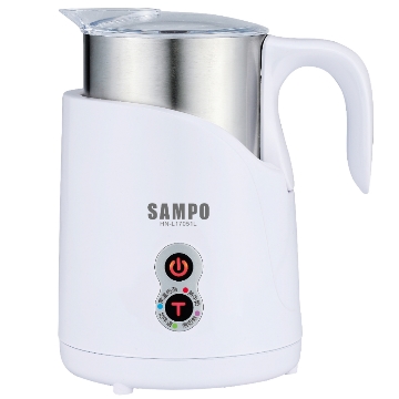 聲寶SAMPO冷熱兩用不鏽鋼磁吸式奶泡機 HN-L17051L