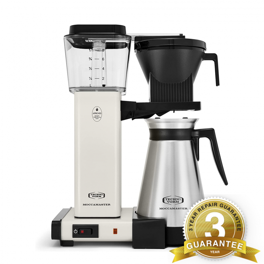 Technivorm Moccamaster 濾泡式咖啡機 KBGT-741 簡潔白