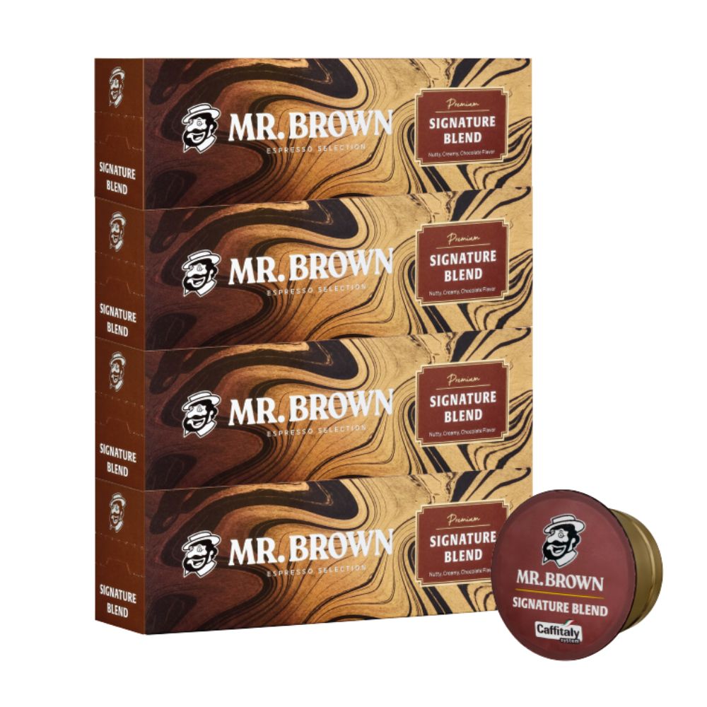 MR.BROWN 伯朗義式咖啡膠囊-金典x4入