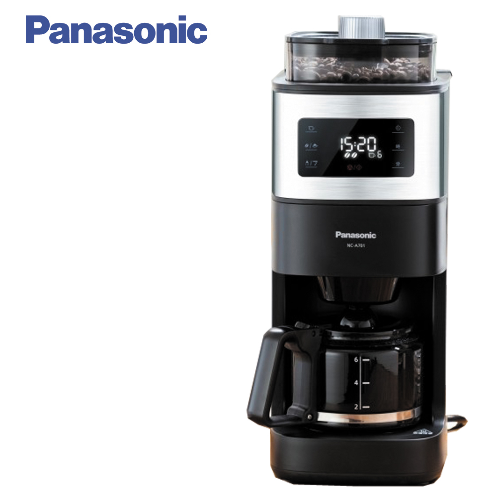Panasonic國際牌全自動雙研磨美式咖啡機 NC-A701
