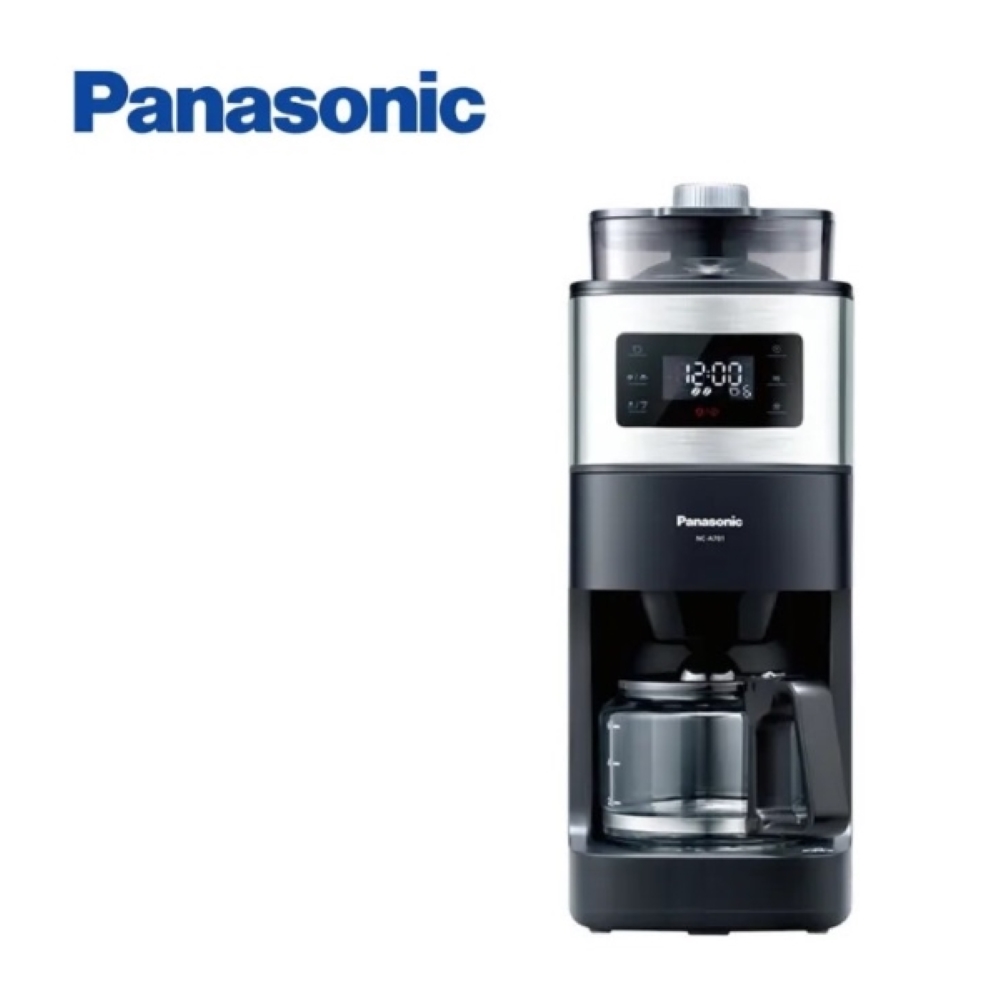 Panasonic 國際牌 6人份全自動雙研磨美式咖啡機 NC-A701 -