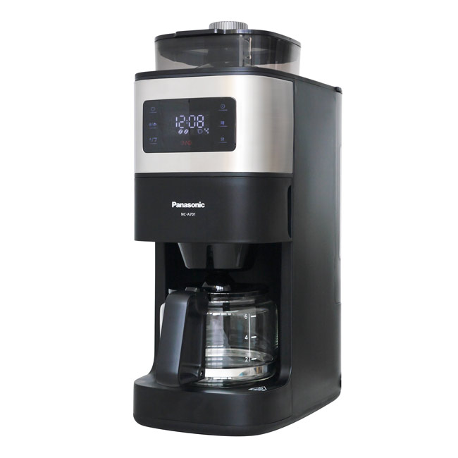 Panasonic國際牌 6人份全自動雙研磨美式咖啡機 NC-A701