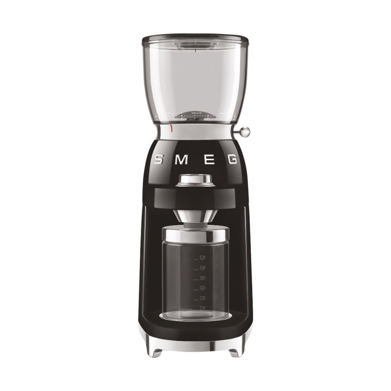 【SMEG】義大利復古美學 定量磨豆機-耀巖黑