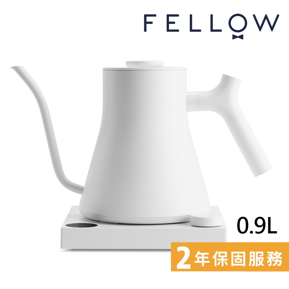 FELLOW Stagg EKG Pro 電子溫控手沖壺 900ml 霧面白(旗艦版/EP20AATW)