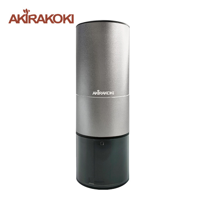 AKIRAKOKI USB便攜式咖啡研磨機 淺灰色