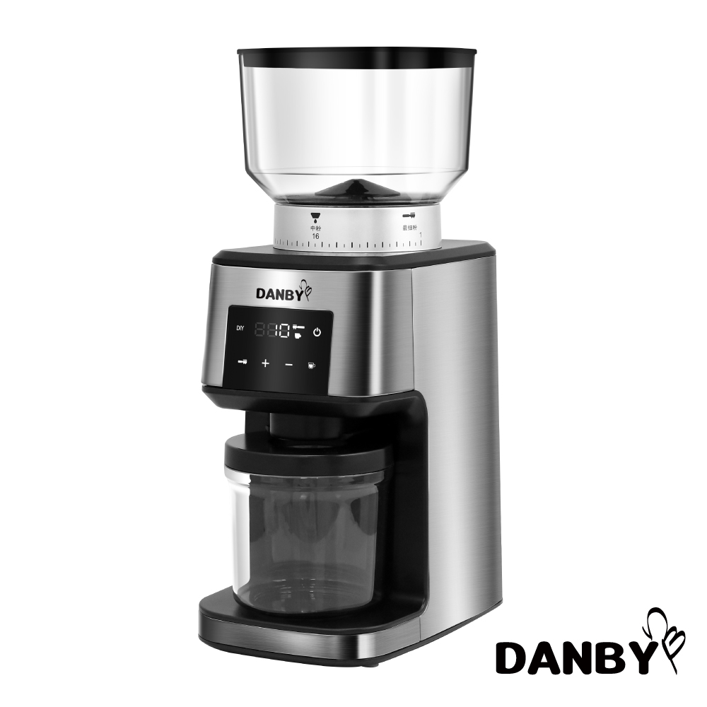 【DANBY丹比】微電腦觸控咖啡磨豆機 DB-82EGD