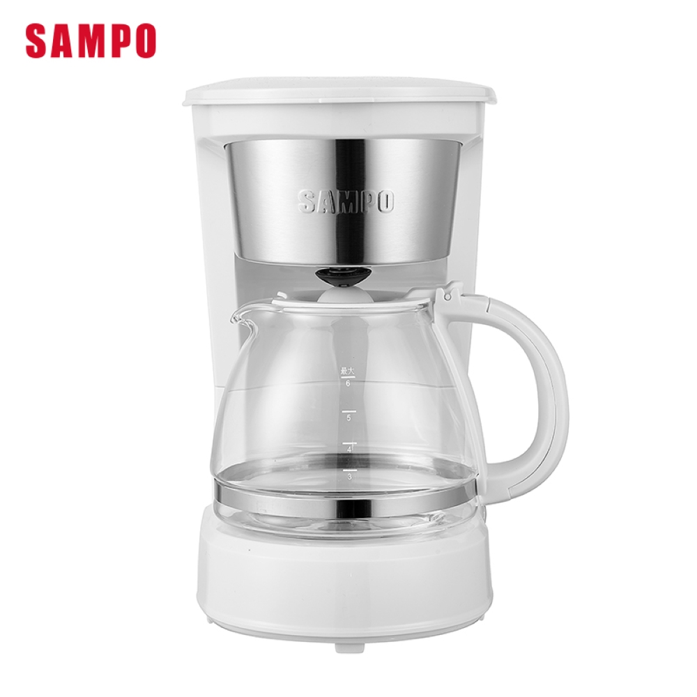 SAMPO 聲寶 6人份美式咖啡機 HM-CB06A -