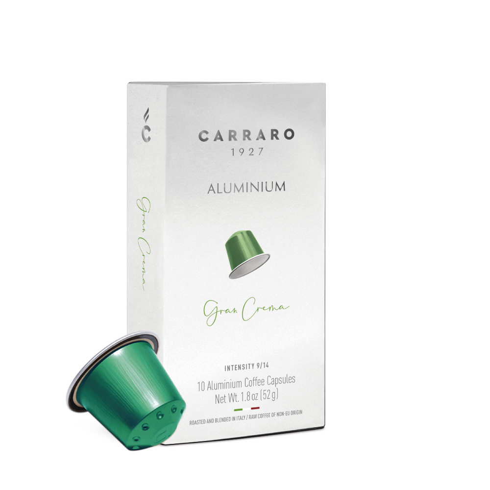 Nespresso Original專用膠囊咖啡 10/盒 CARRARO Gran Crema 經典濃縮 咖啡膠囊