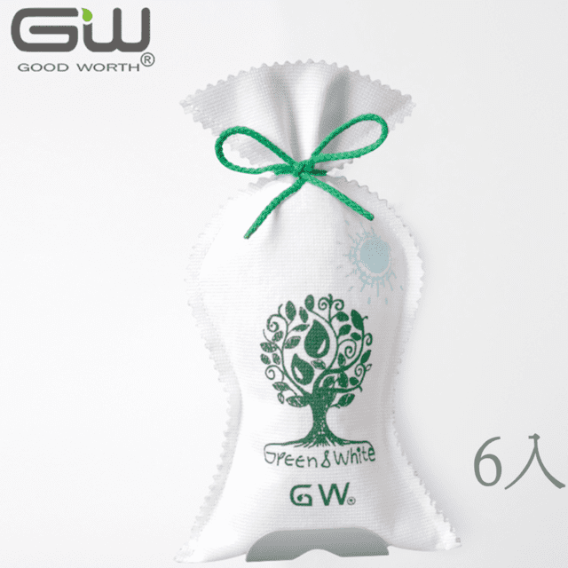 GW 水玻璃 分離式熱風除濕袋 6入組 (不含還原座)