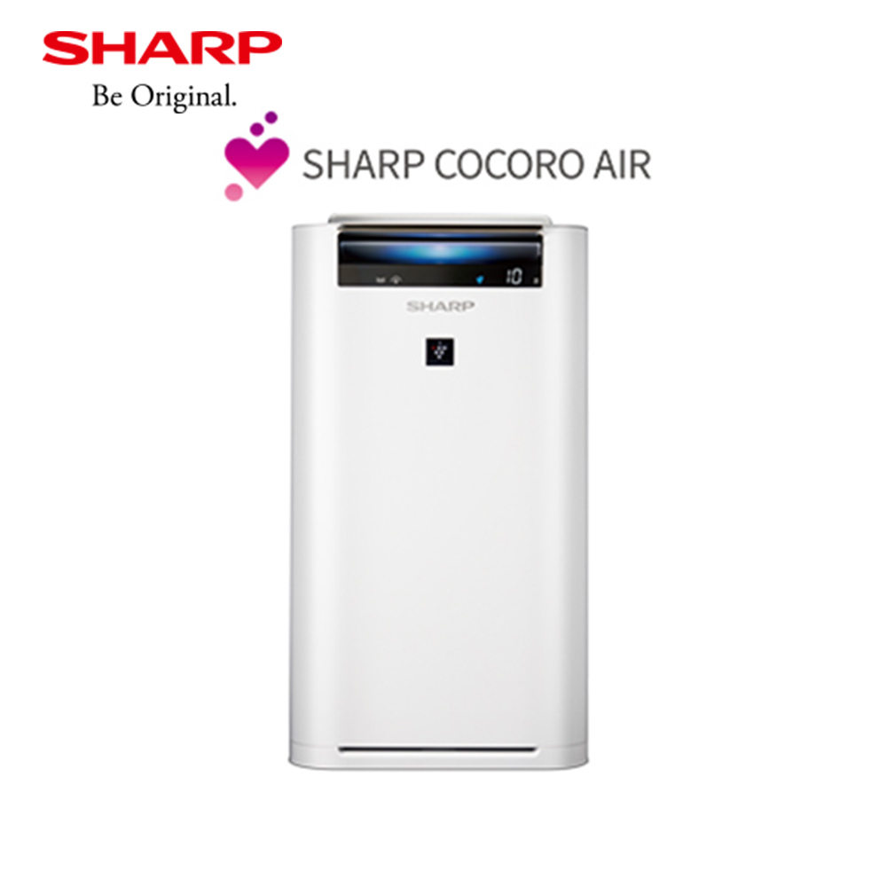 SHARP 夏普 日製智慧WIFI版自動除菌離子PM2.5濾除過濾式清淨機 KC-JH61T -