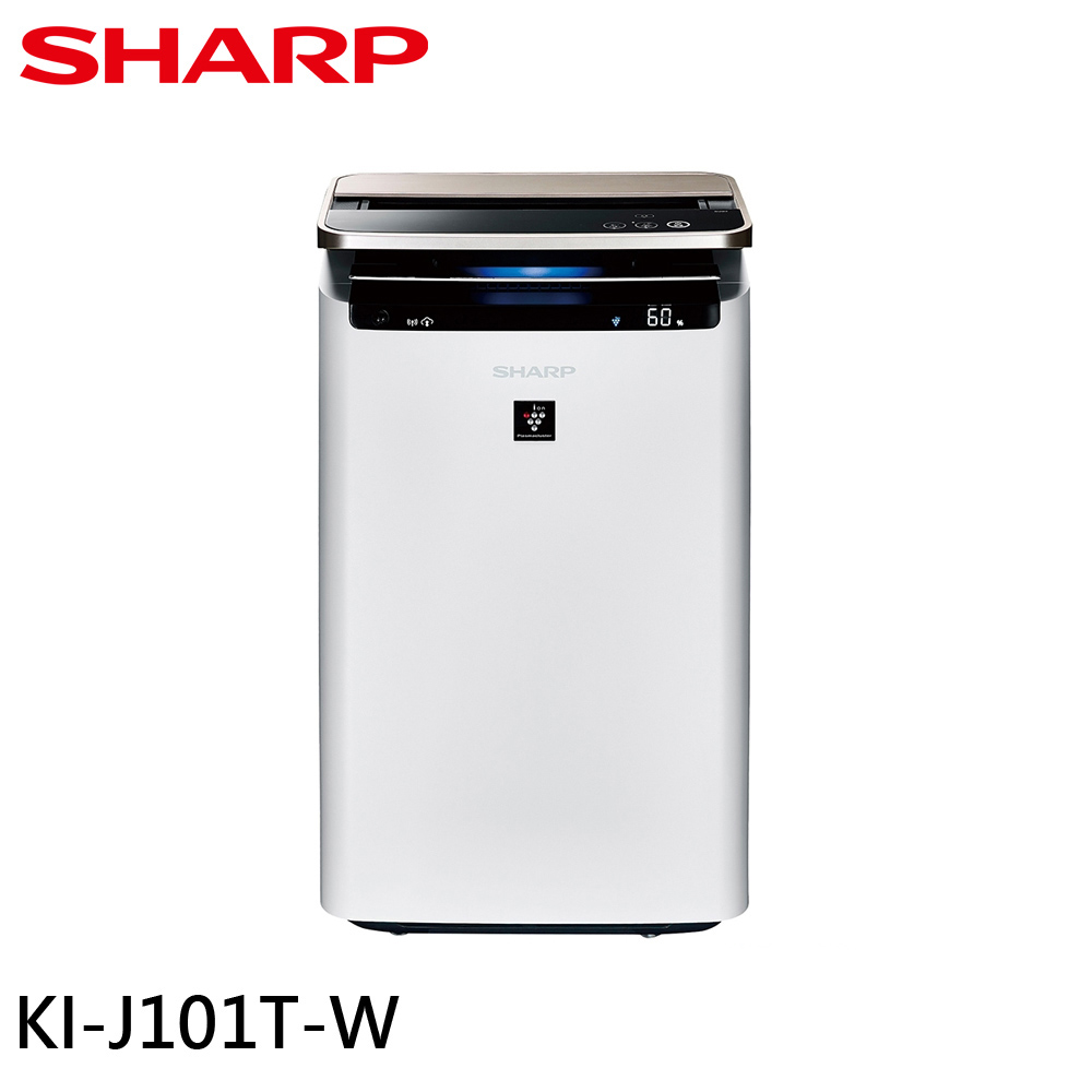 SHARP 夏普 23坪 AIoT雲端智慧空氣清淨機 KI-J101T-W