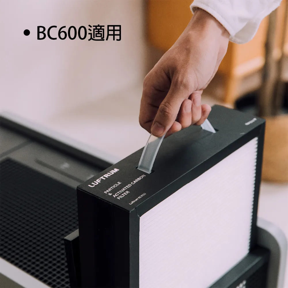 LUFTRUM 瑞際 高效除醛活性碳 HEPA濾網(BC600適用)