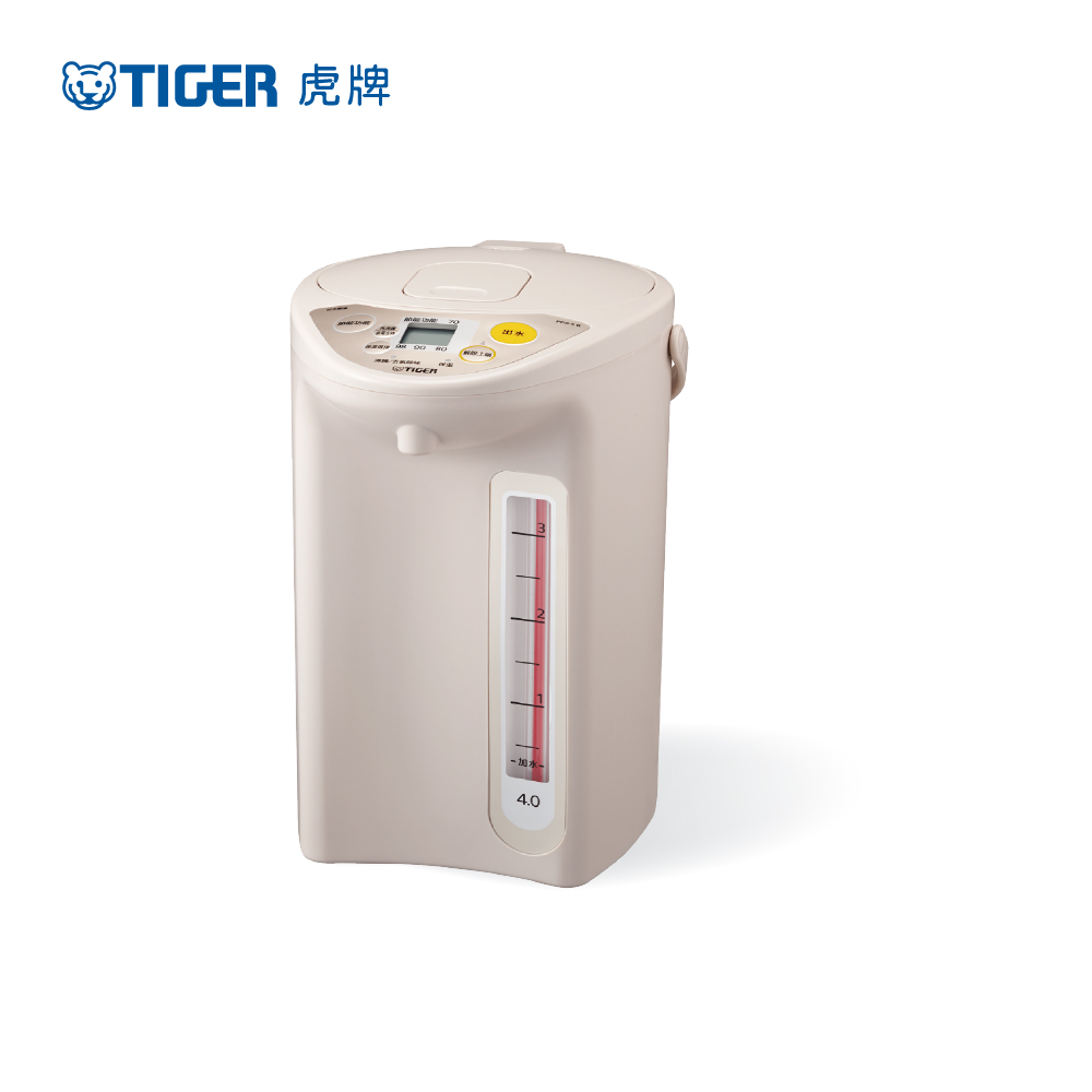 (日本製)TIGER虎牌4.0L微電腦電熱水瓶(PDR-S40R-CX)卡吉色