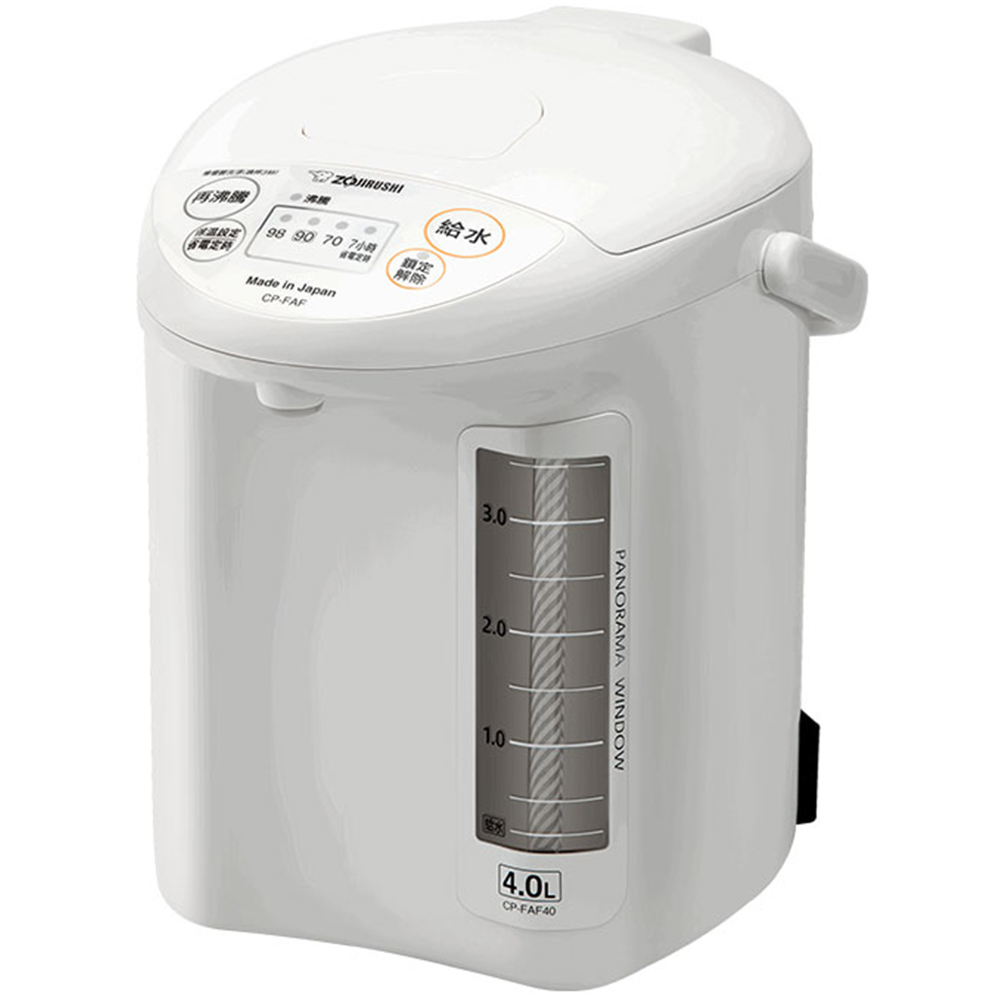 ZOJIRUSHI 象印4L微電腦電動熱水瓶 CP-FAF40