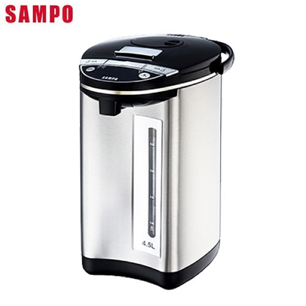 SAMPO 聲寶 4.5L電動給水304不銹鋼內膽微電腦電熱水瓶 KP-LC45W -