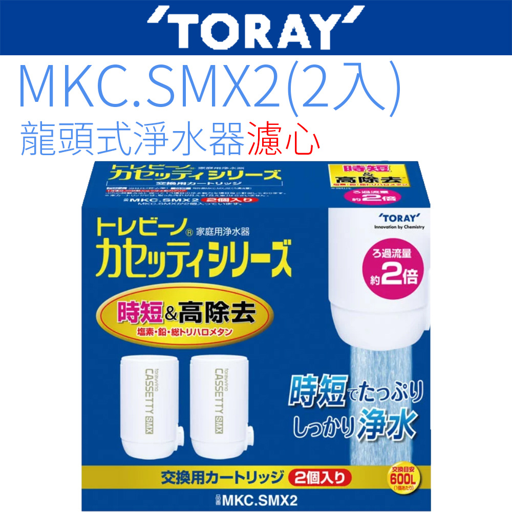 【TORAY 東麗】日本原裝 濾心 MKC.SMX2