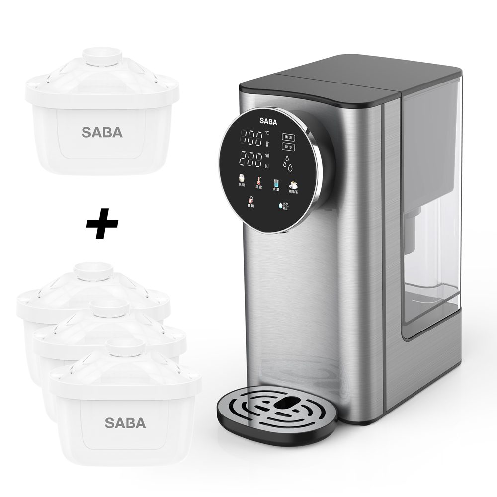 SABA 3L即熱式觸控濾淨開飲機 SA-HQ05 一季份濾心組(3入)