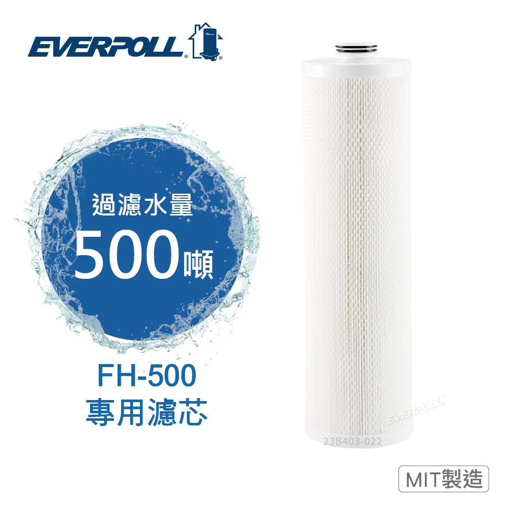 【EVERPOLL】全戶濾淨雙效濾芯 FH-050 (FH-5005專用濾芯)