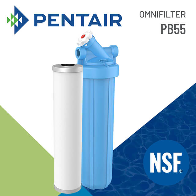 【Pentair】專業級 全戶過濾系統(鉛+囊胞) (PB55)
