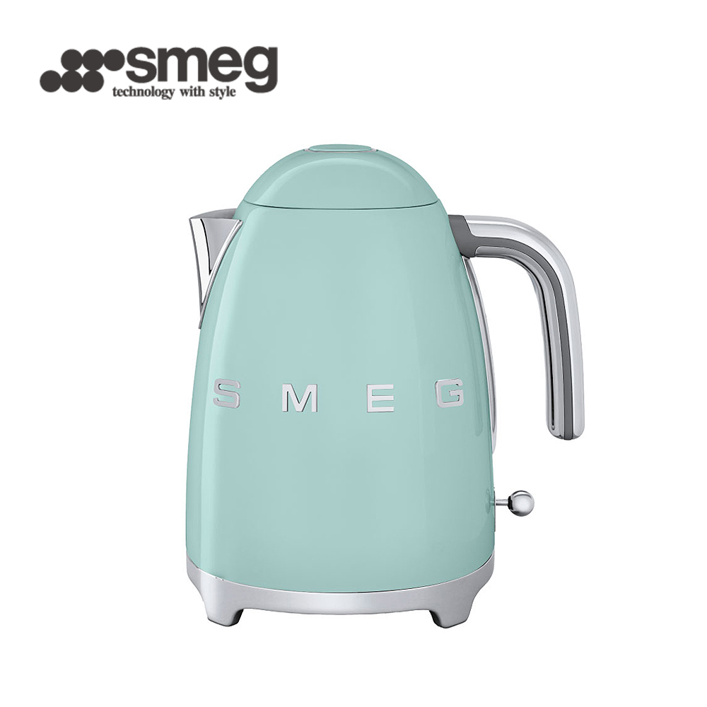 SMEG 義大利電熱水壺-粉綠色_KLF03PGUS