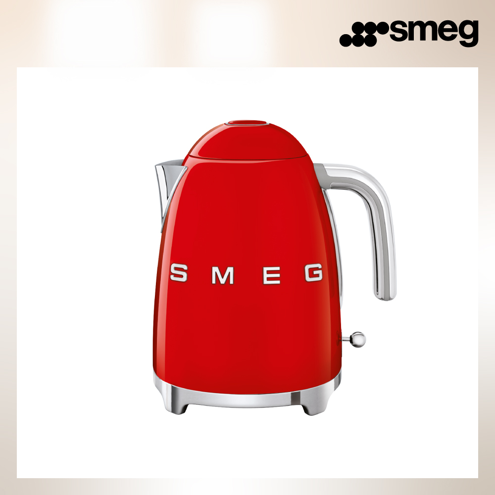 SMEG 義大利電熱水壺-魅惑紅_KLF03RDUS