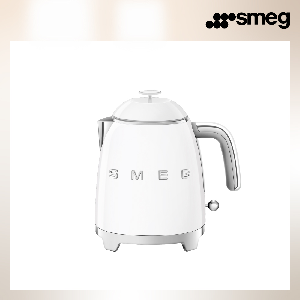 SMEG 義大利迷你電熱水壺-珍珠白_KLF05WHUS
