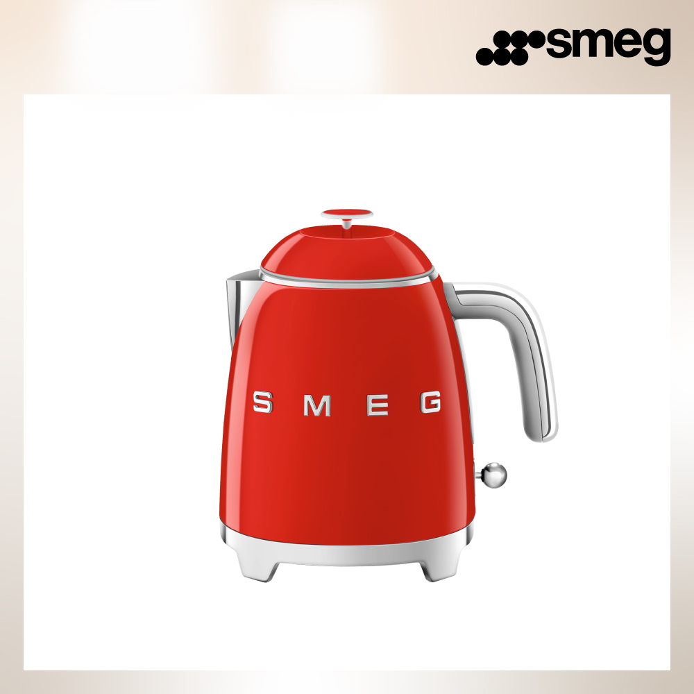SMEG 義大利迷你電熱水壺-魅惑紅_KLF05RDUS