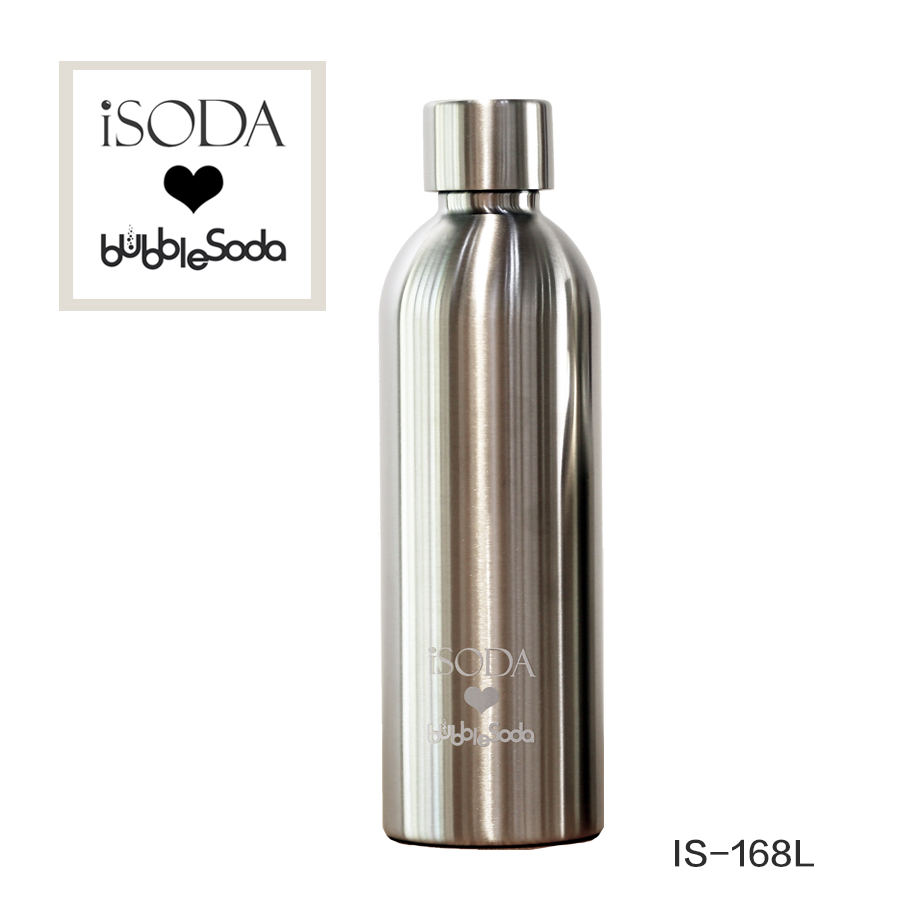【iSODA/BubbleSoda】專用不鏽鋼瓶 IS-168L