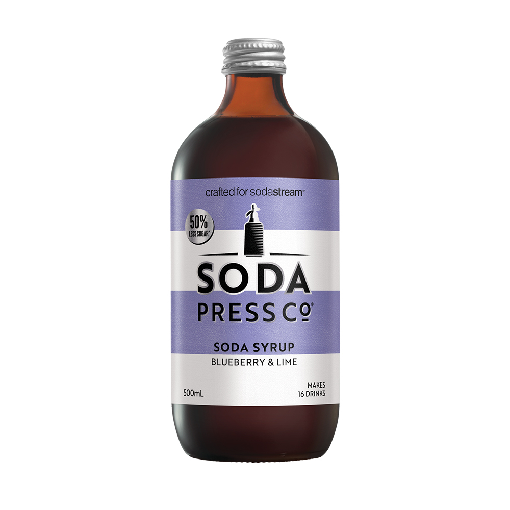 Sodastream Sodapress 藍莓萊姆糖漿 500ml