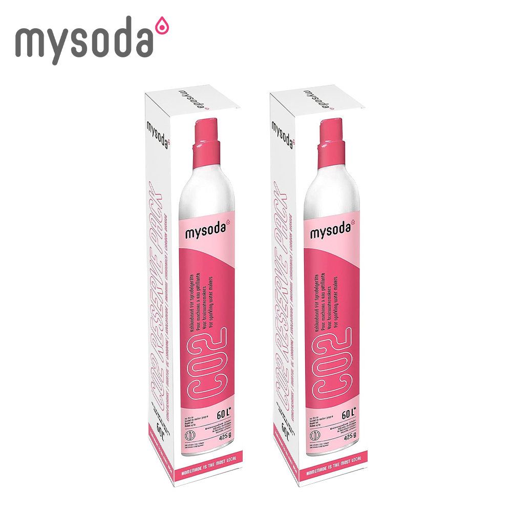 【mysoda】全新425g二氧化碳鋼瓶(2入組) GP500