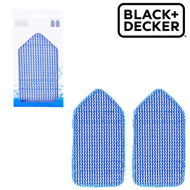 美國 BLACK+DECKER 電動清潔風呂刷配件:通用清潔布