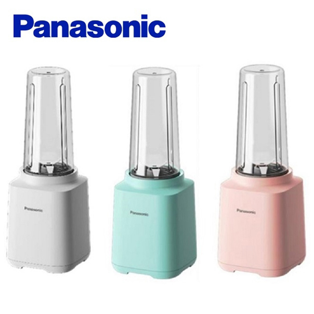 Panasonic 國際牌 600ml塑膠杯輕巧隨行果汁機 MX-XPT103 (W)璀璨白